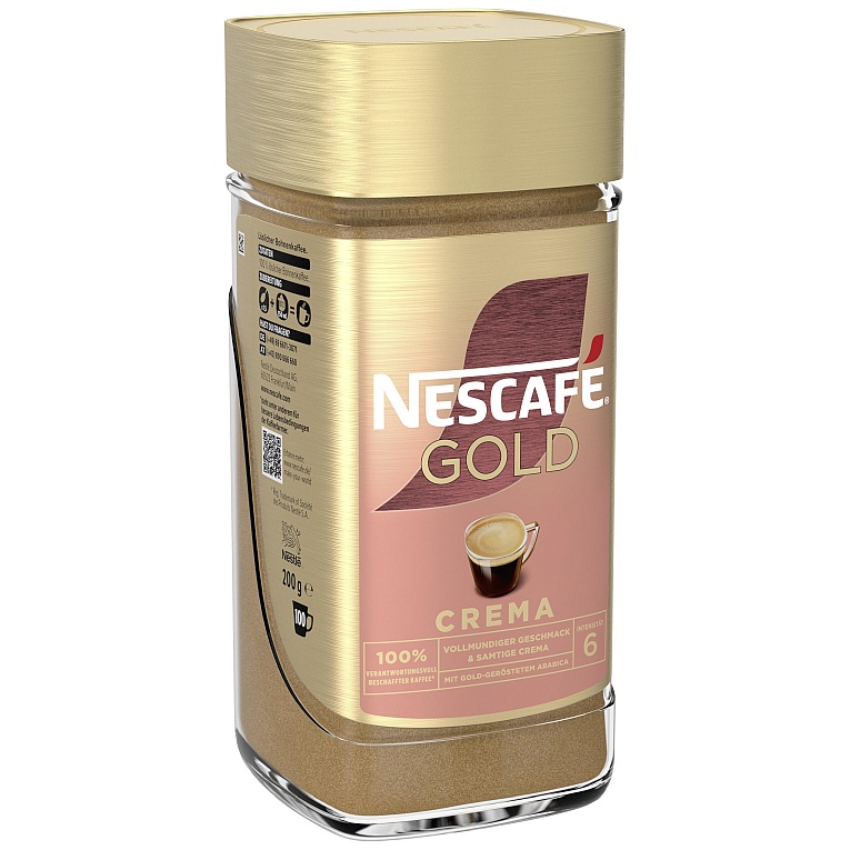 NESCAFE GOLD CREMA 200G GLAS 