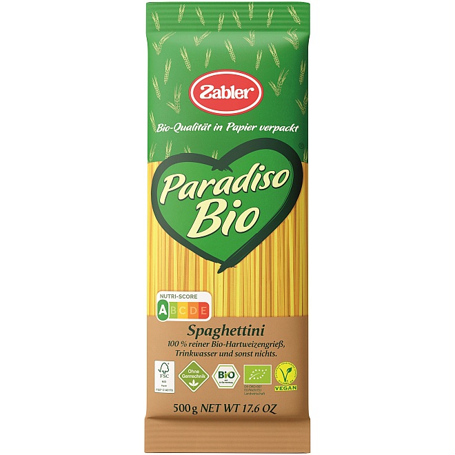 ZABLER PARADISO BIO SPAGHETTINI 500G